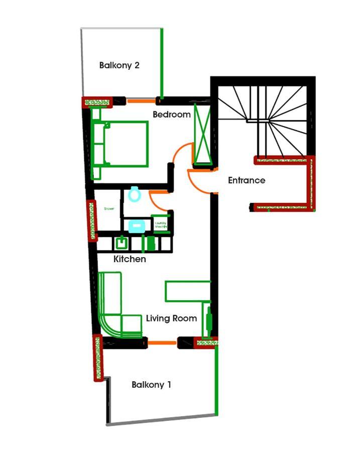 Plato 42 Apartment Kalamata Exterior photo
